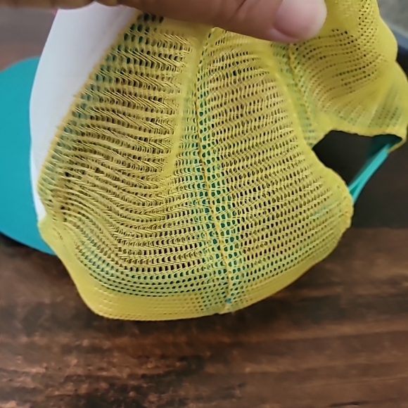 7Up Trucker Hat Adult White Green Snapback Soda Pop Baseball Cap - Picture 7 of 8